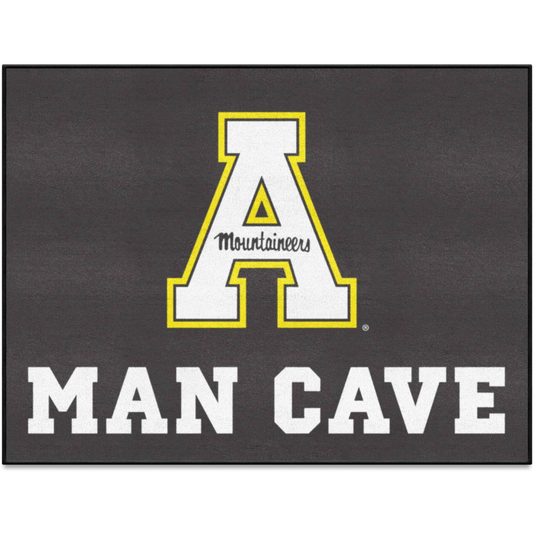 Appalachian State Mountaineers Man Cave All-Star Rug - 34 in. x 42.5 in.