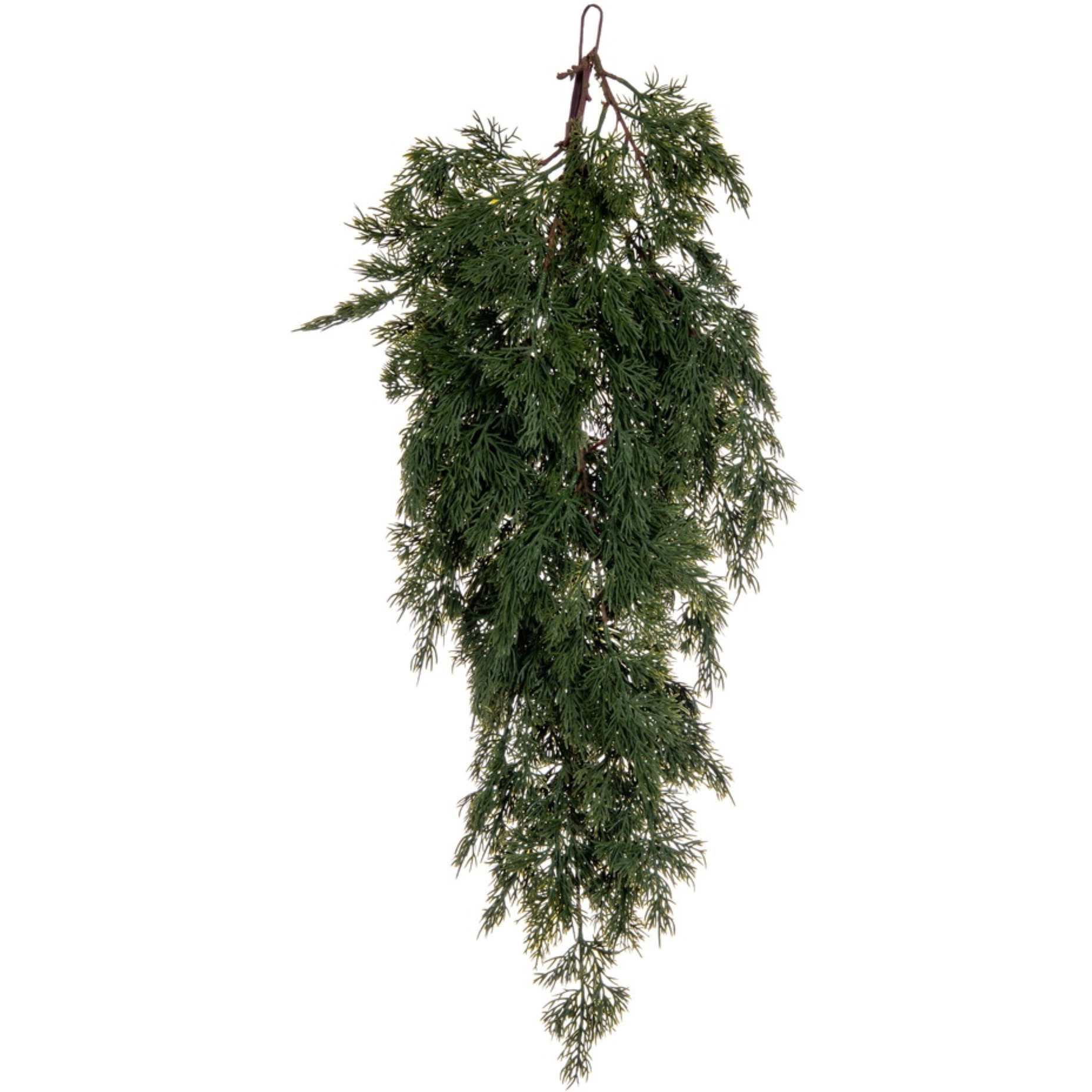 Vickerman 29" Artificial Green Cypress Teardrop.