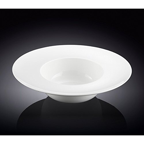 Wilmax 991187 10 in. Deep Plate  White - Pack of 18