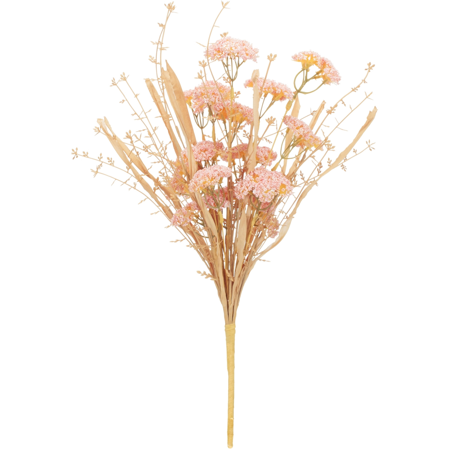 Blush Floral Grass Bush (Set of 2)