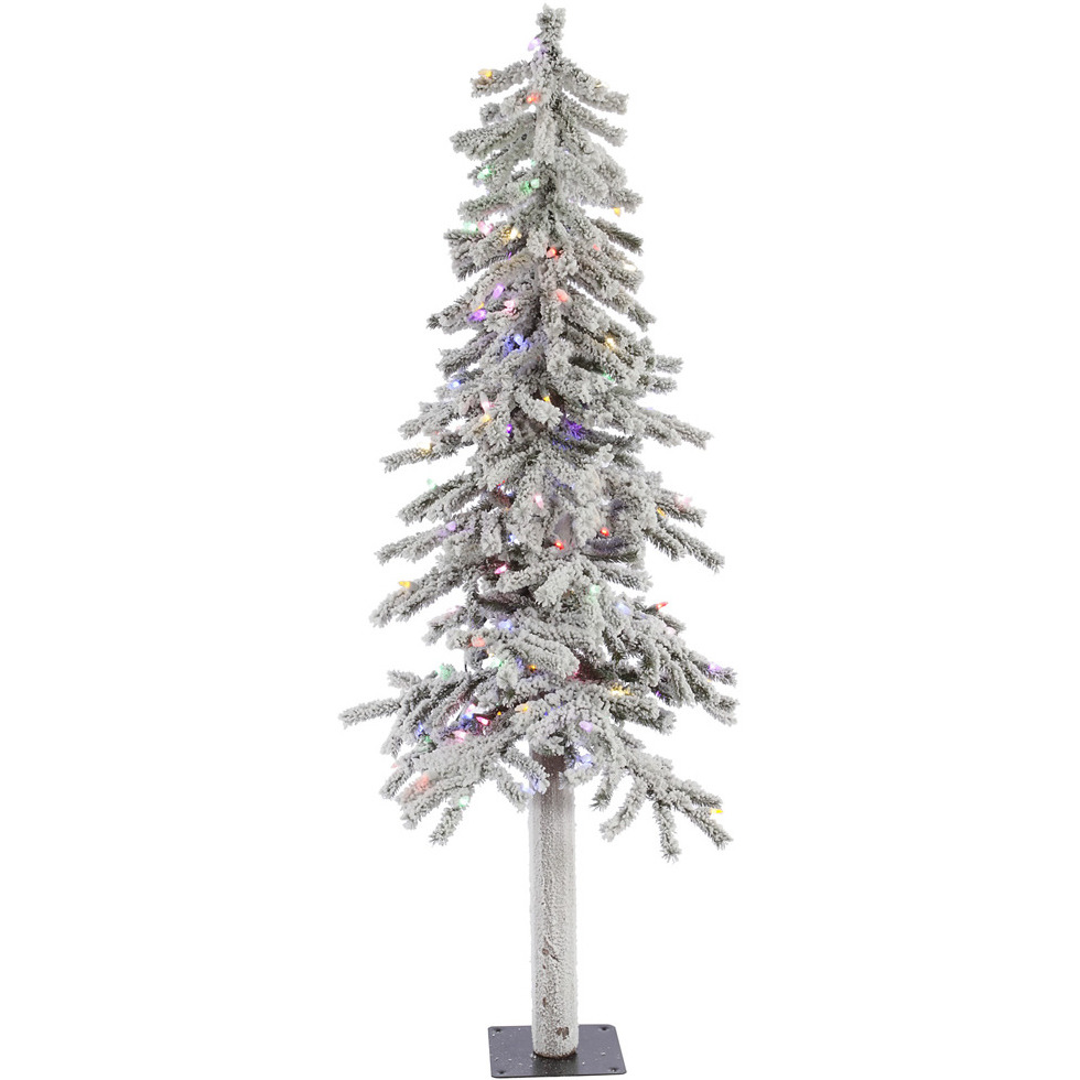 Vickerman 5' x 27" Flocked Alpine 348T 150MU LED - A807452LED