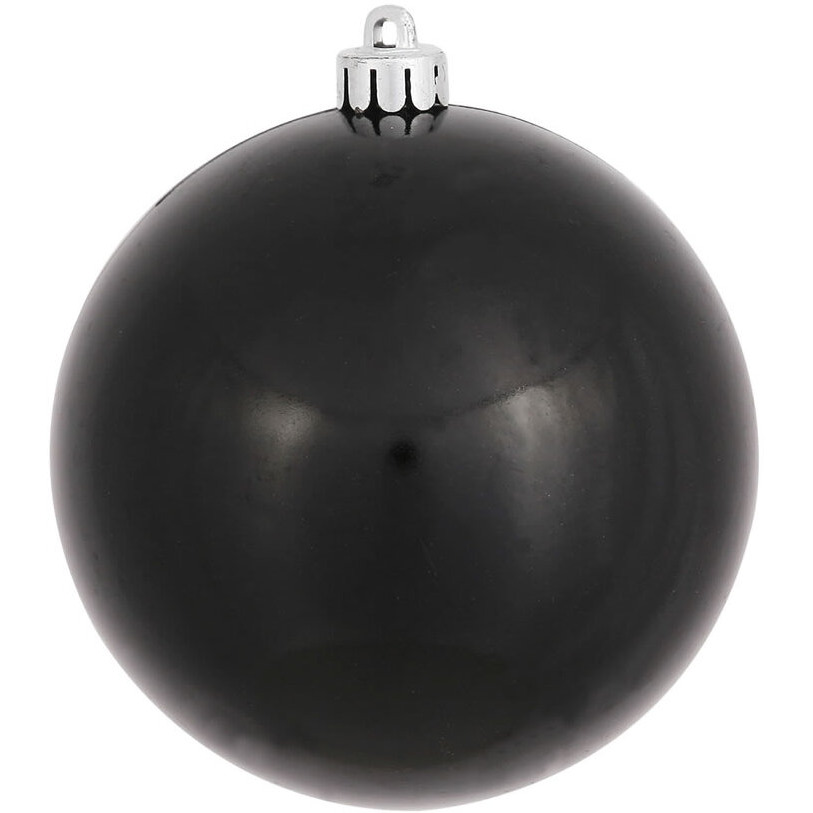 Vickerman 10" Black Candy Ball UV Drilled Cap - N592517DCV