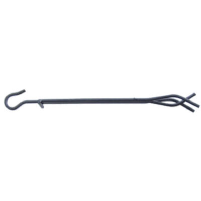 Panacea 15349 30 in. Fireplace Wrought Iron Single Tong - Black