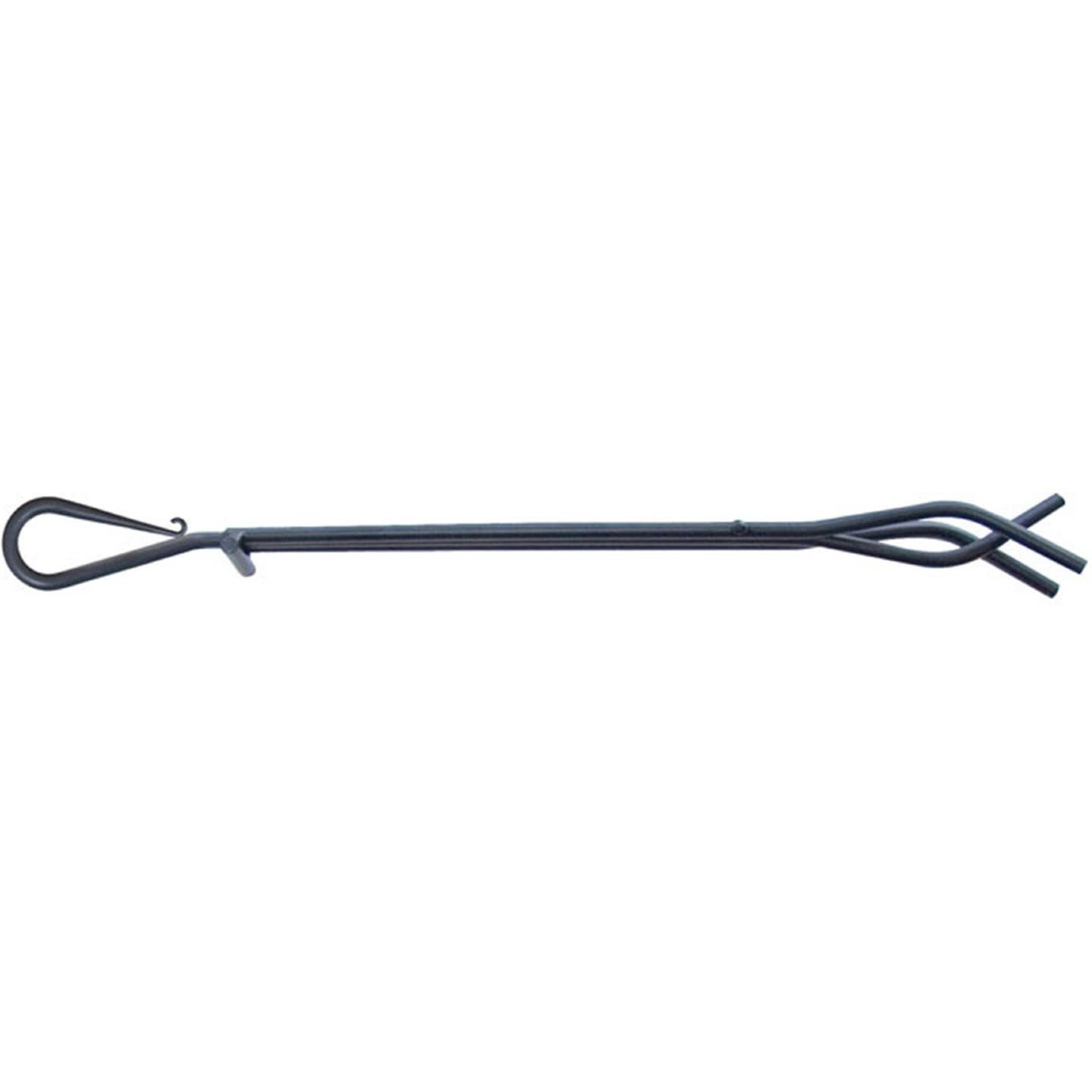 Panacea 15349 30 in. Fireplace Wrought Iron Single Tong - Black