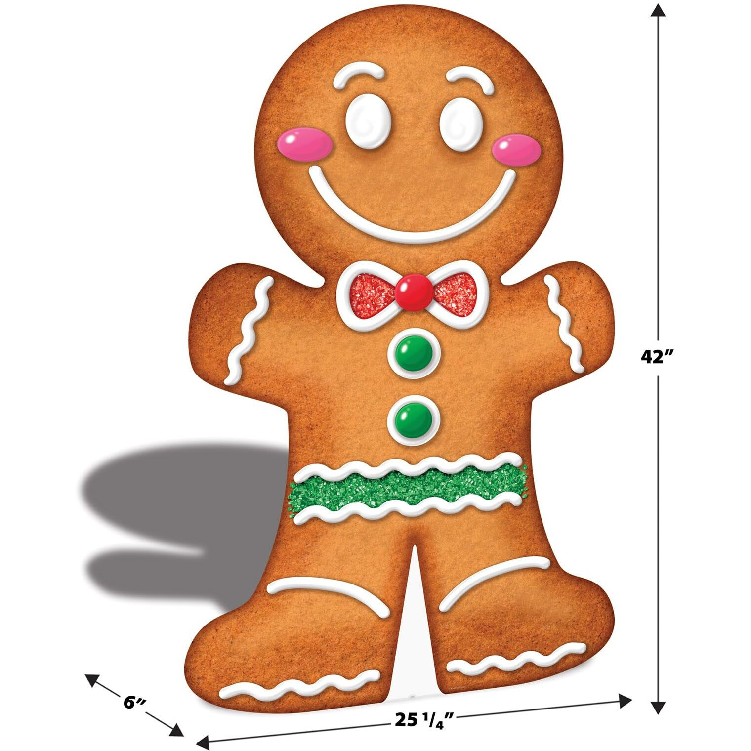 Gingerbread Man Cookie Stand-Up