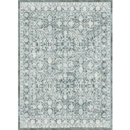 3564-0053-GREEN Colosseo Area Rug  Green - 2 ft. 2 in. x 7 ft. 7 in.