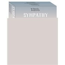 Boxed - Card Sympathy-Peaceful Pathways - Box of 12