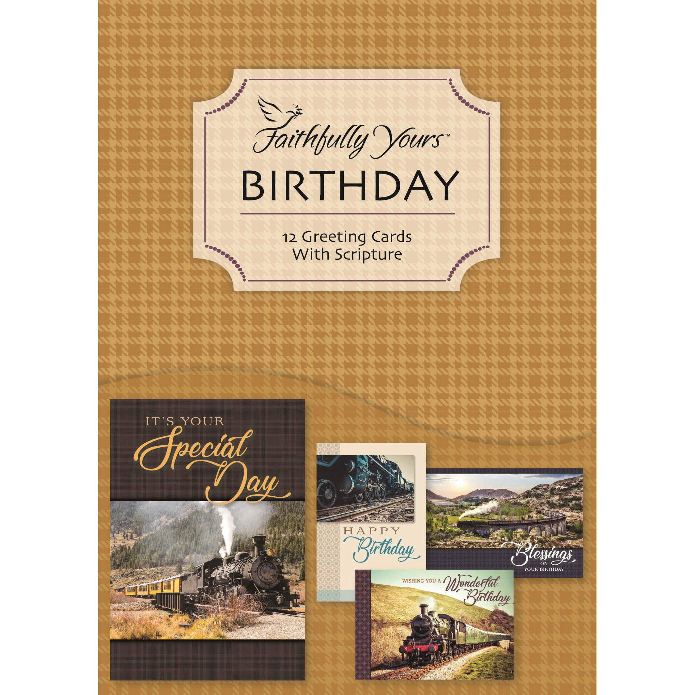 Boxed - Card Birthday-Birthday Locomotives - Box of 12