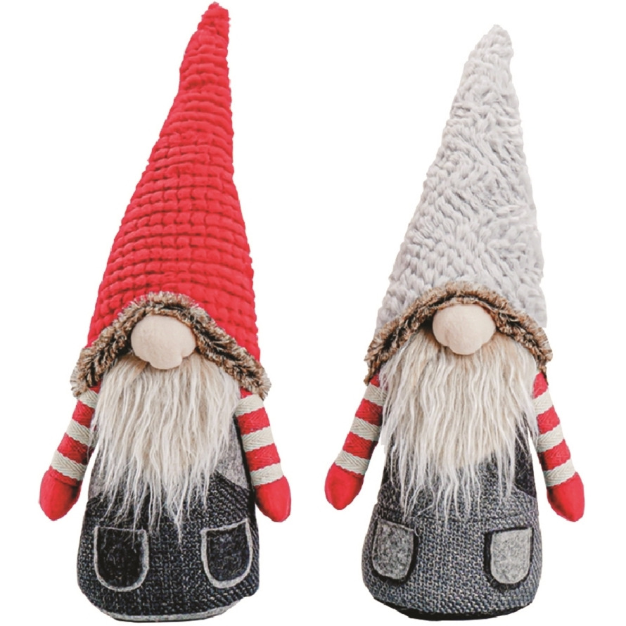 20 in. Denim Gnomes - Set of 2