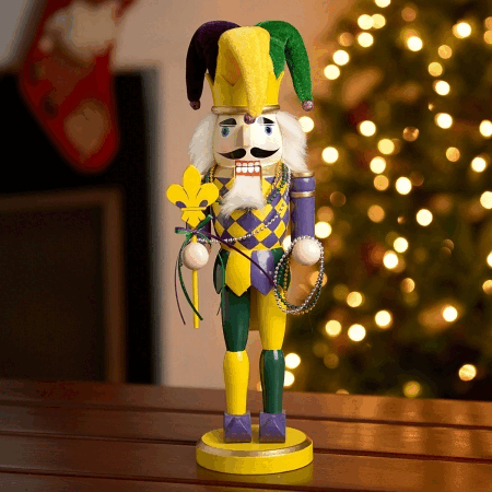 14.5 in. Mardi Gras Nutcracker