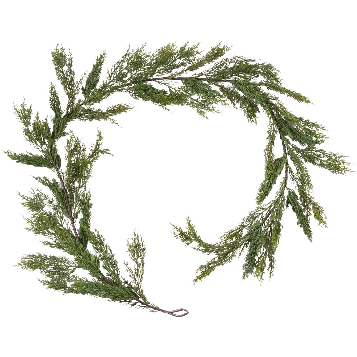 72 in. Faux Cedar Design Garland&44 Set of 2