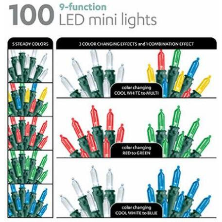 HW 100 RGB Mini Light Set - Pack of 12