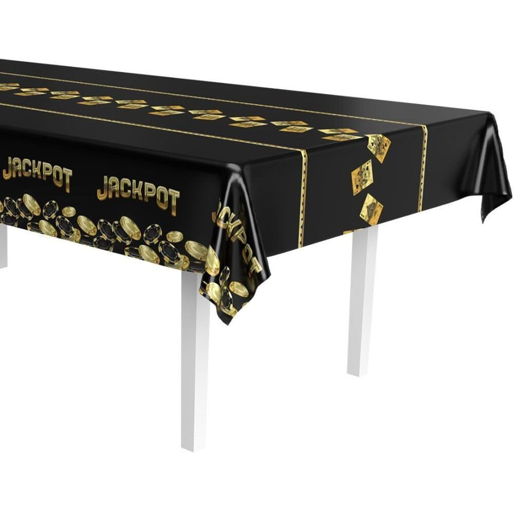 Metallic Casino Tablecover