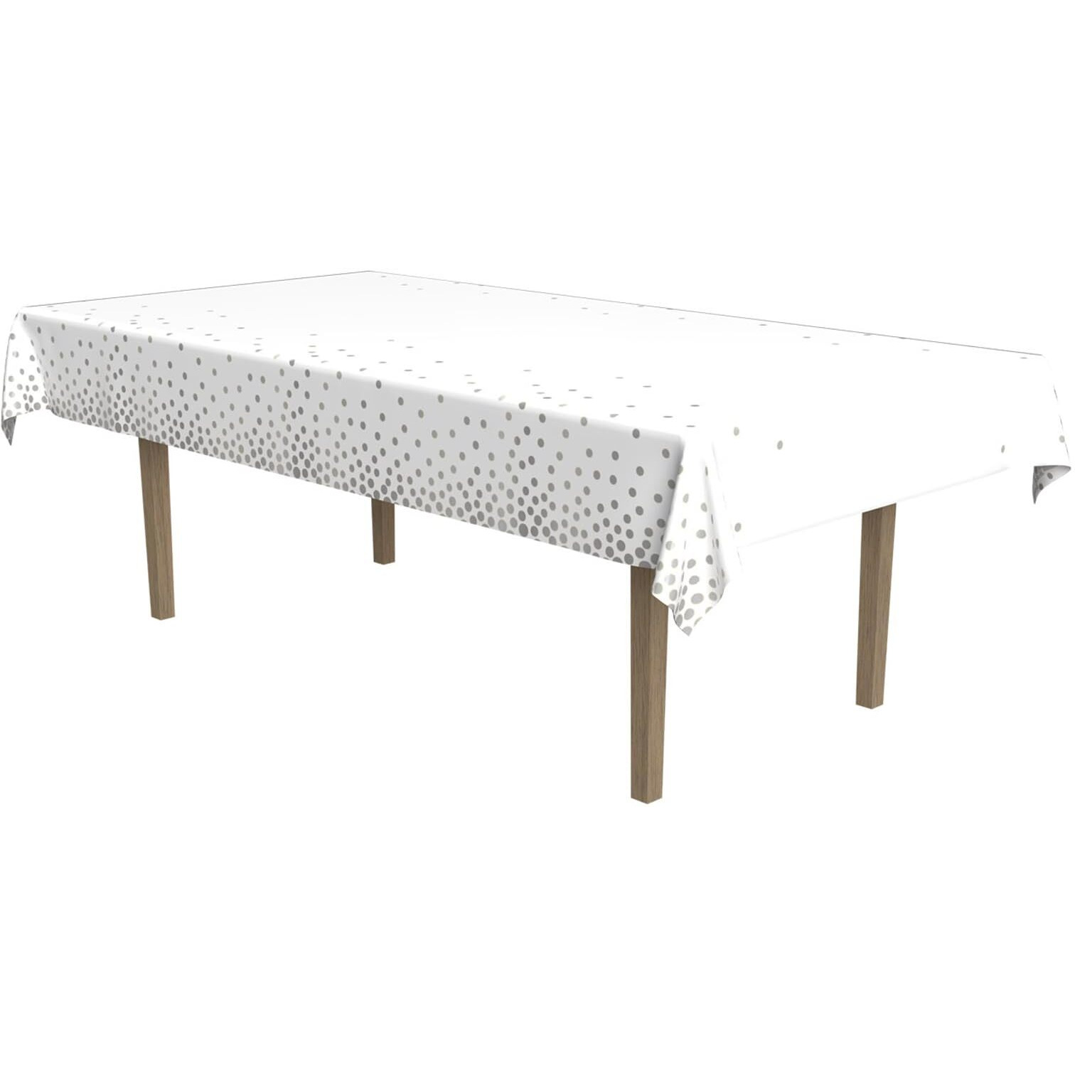 Metallic Polka Dots Tablecover