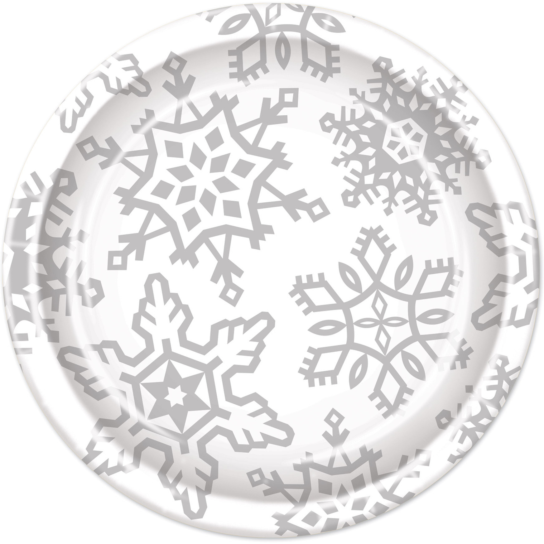 Snowflake Plates