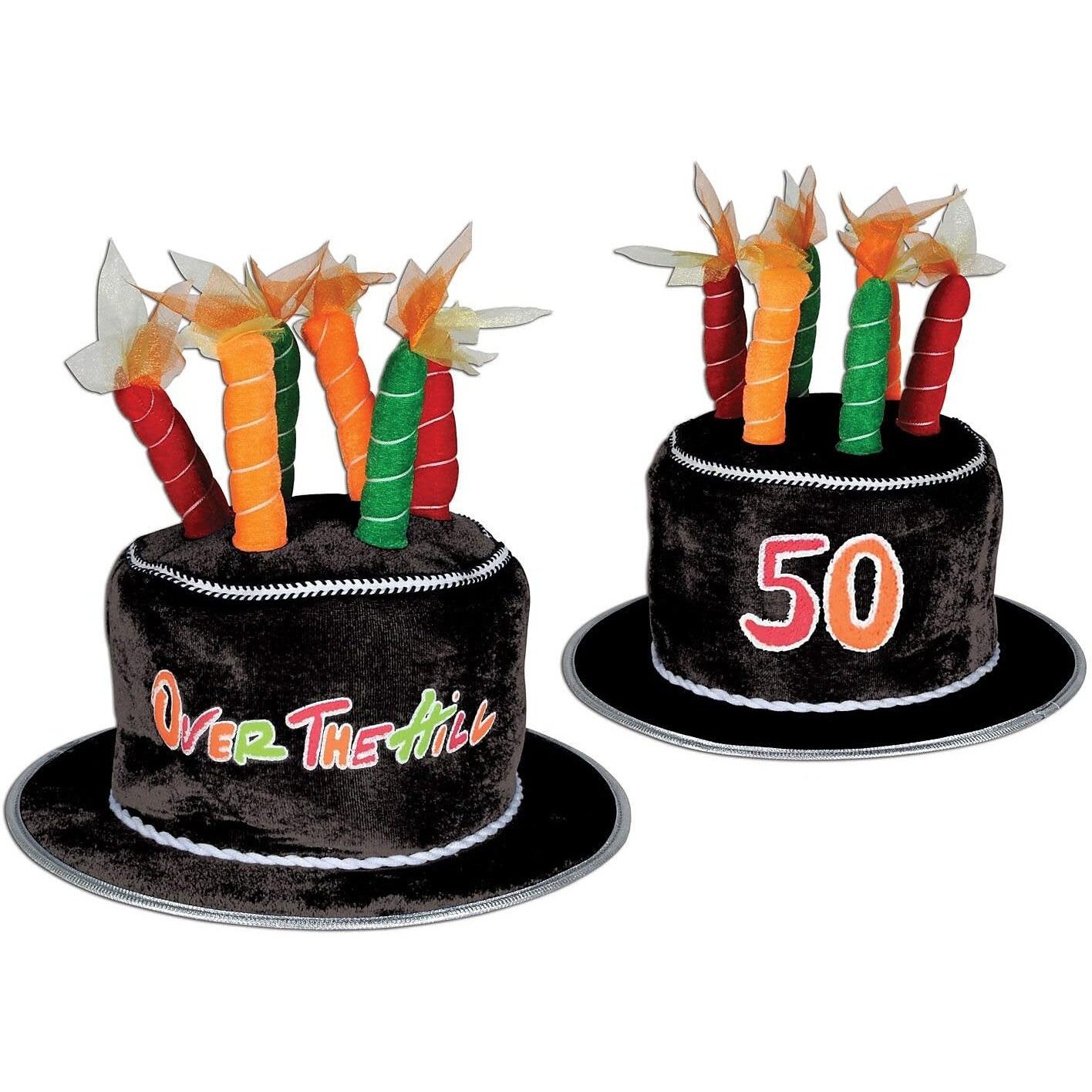 DDI 1908021 Plush 50 Over the Hill Cake Hat Case of 6