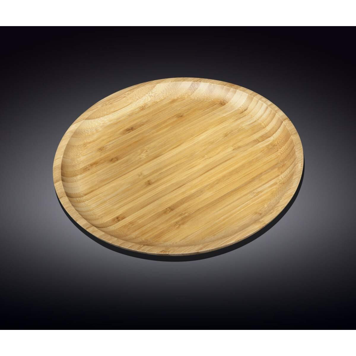 WL-771035-A 11 in. Bamboo Plate - Pack of 36