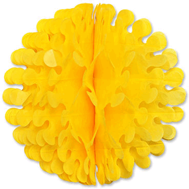 DDI 1907581 Tissue Flutter Ball - Canary