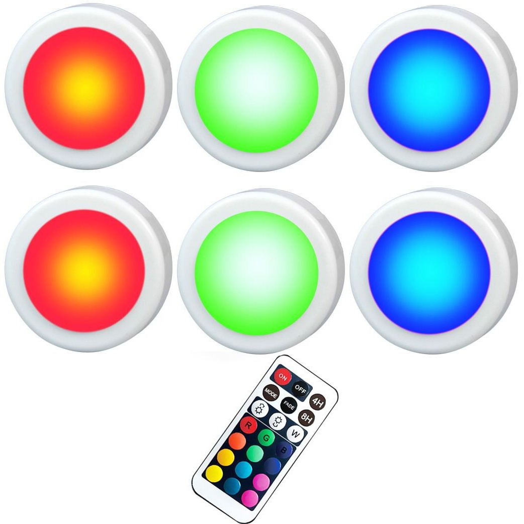 Color Pods - 2 Pack LED with Remote