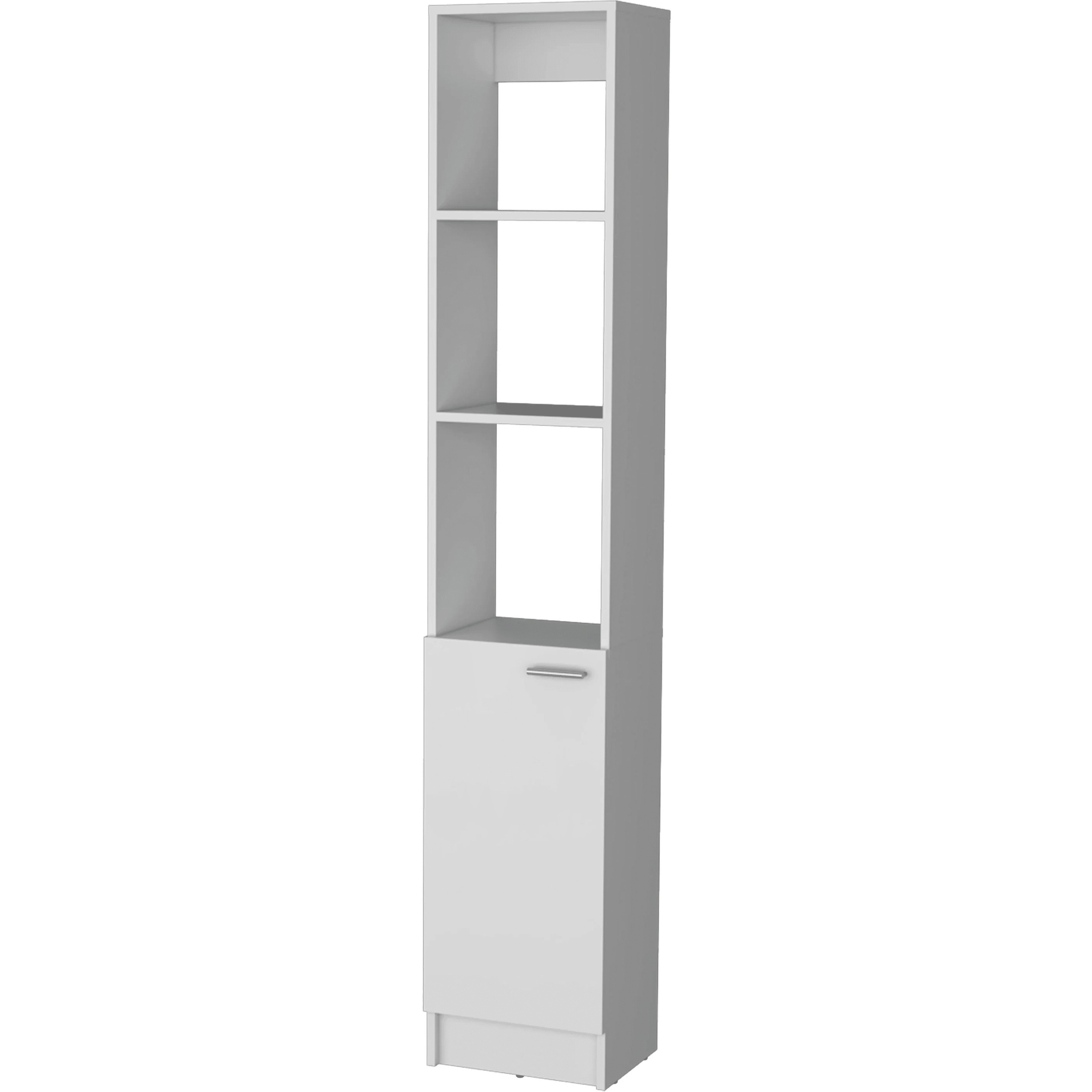 White Linen Cabinet with 1-Door