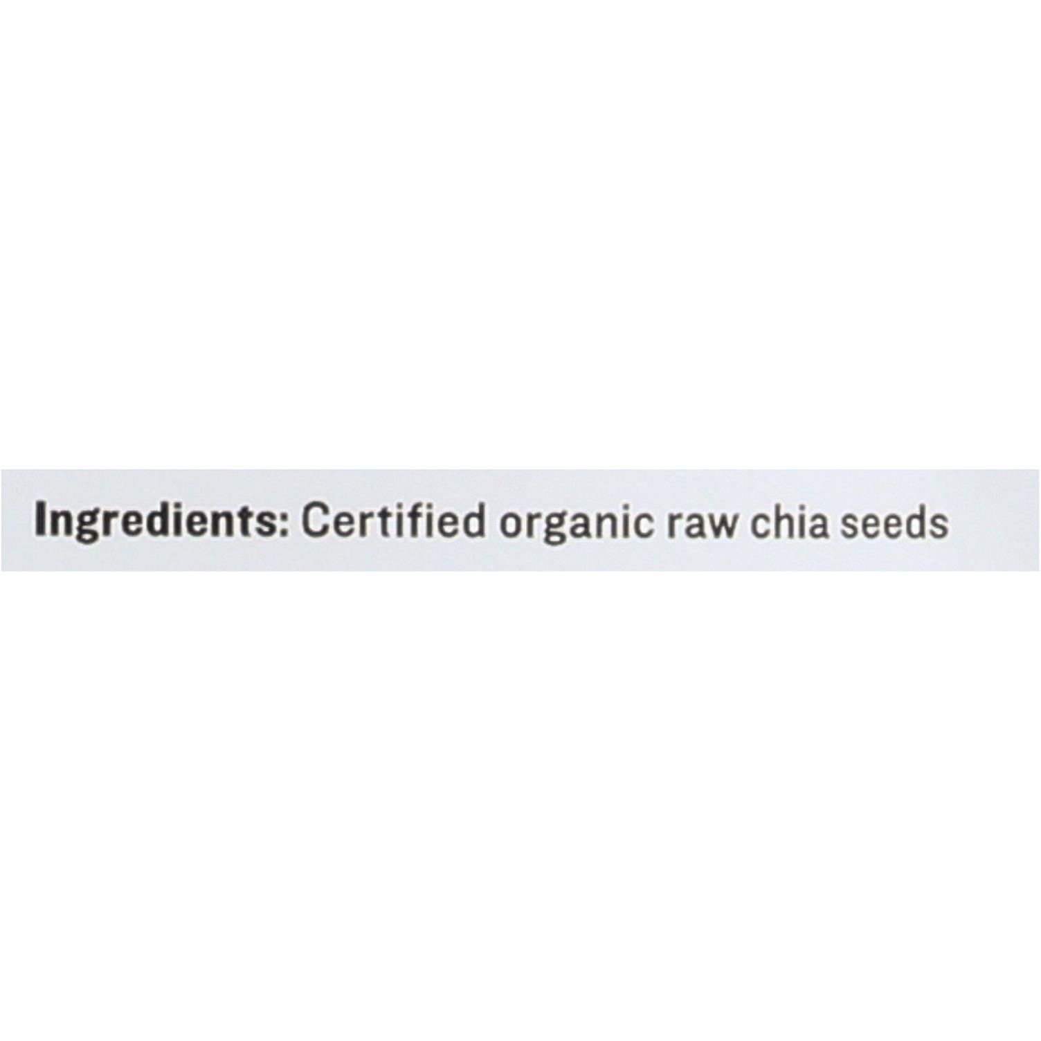 Sunfood Superfoods Raw Organic Chia Seeds - 1 Each - 1 Lb