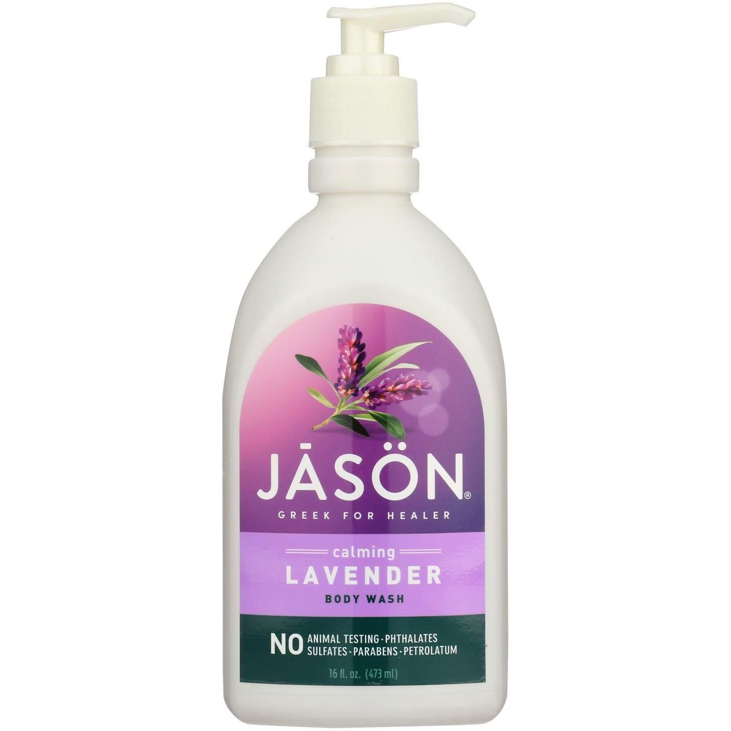 Jason Natural Products - Body Wash Lavender - 1 Each-16 Fluid Ounces