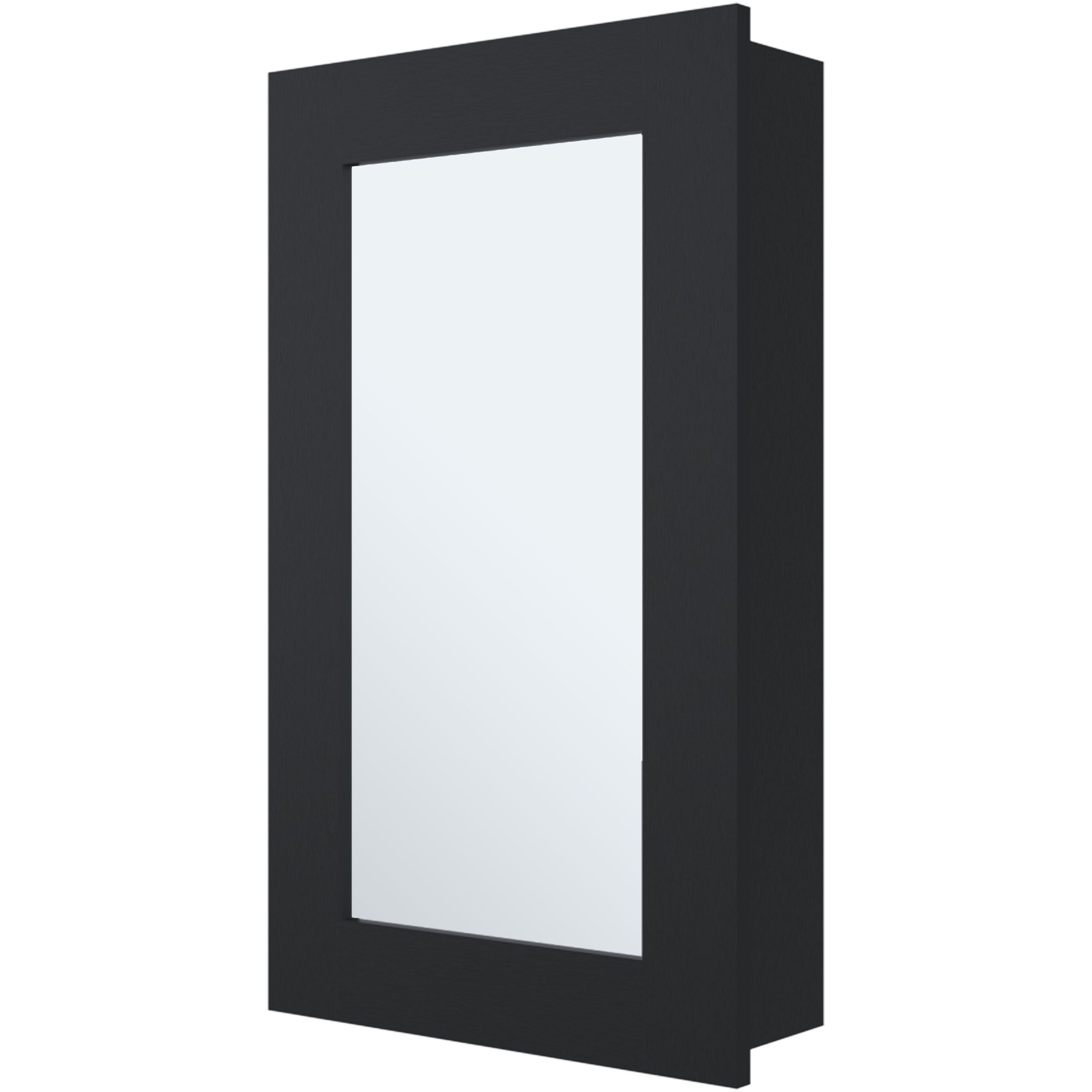 Parks Medicine Cabinet With Included Mirror, Black