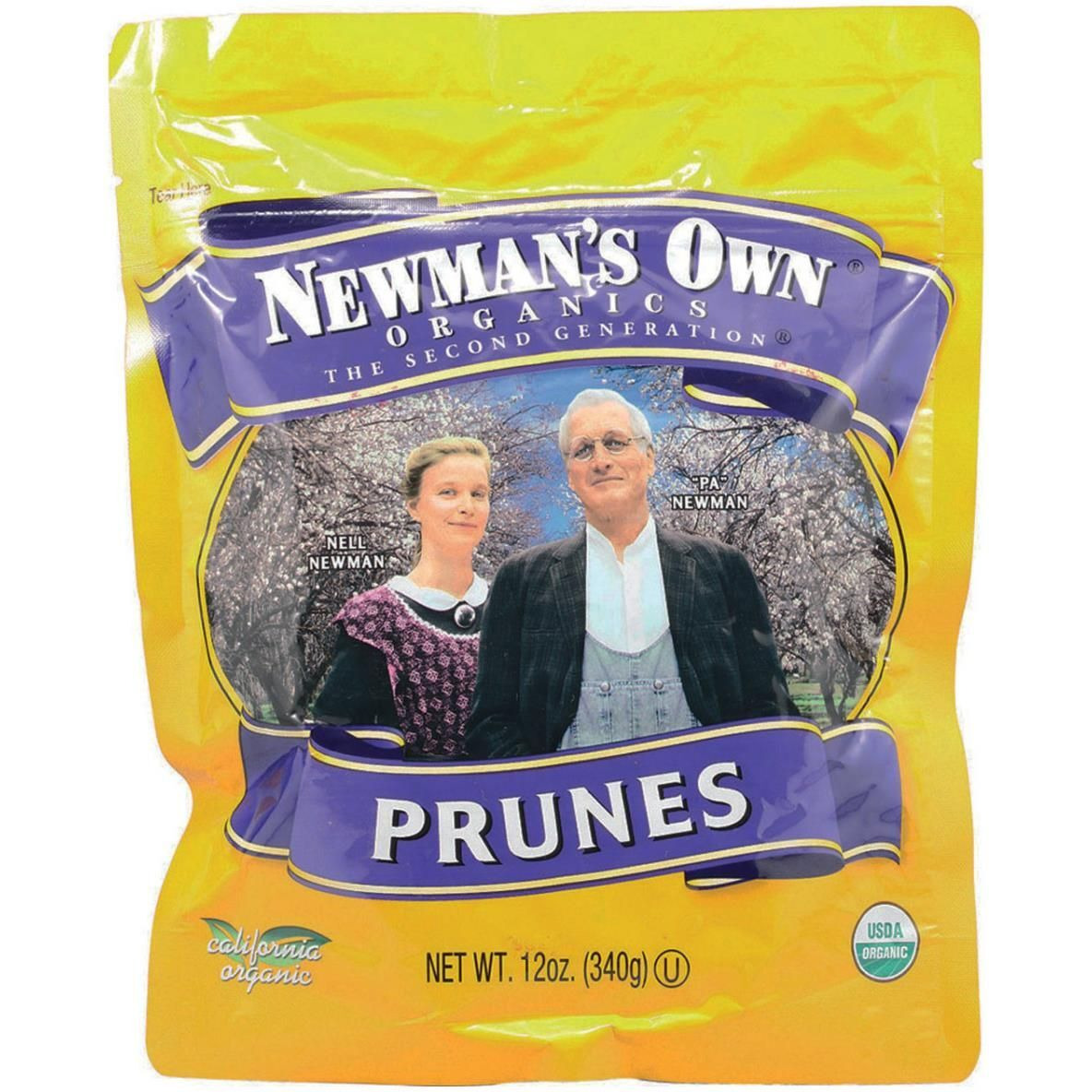 Newman's Own Organics Organic Pitted - Prunes - Case Of 12 - 12 Oz.