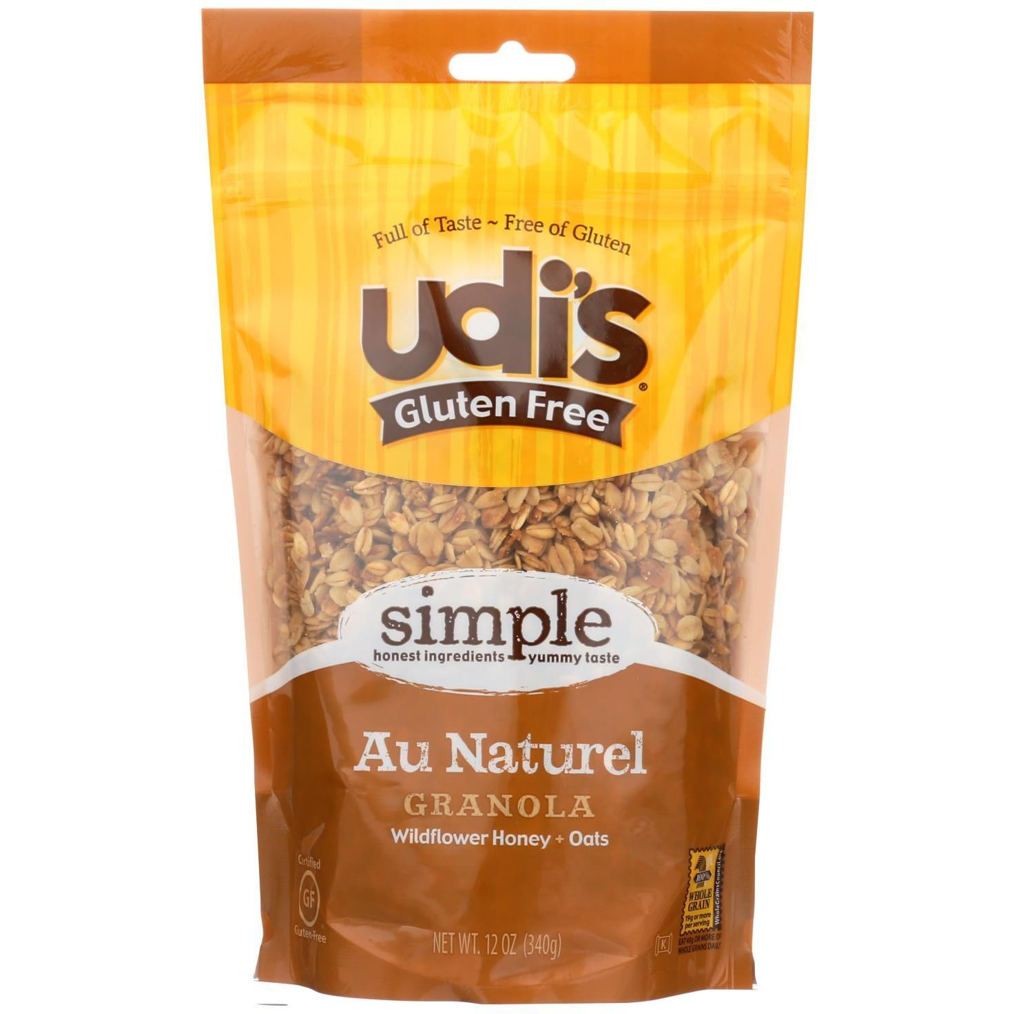 Udi's Granola, Au Naturel - Case Of 6 - 11 Oz