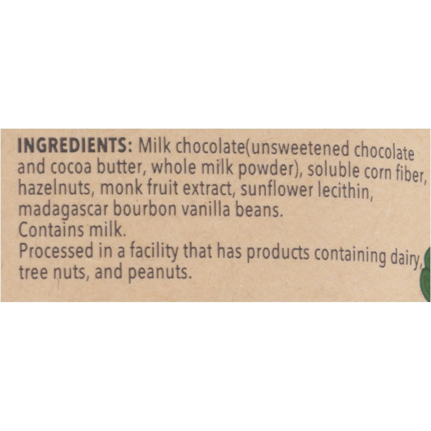 Choczero - Keto Brk Milk Chocolate Hazelnt - Case Of 12-6 Oz