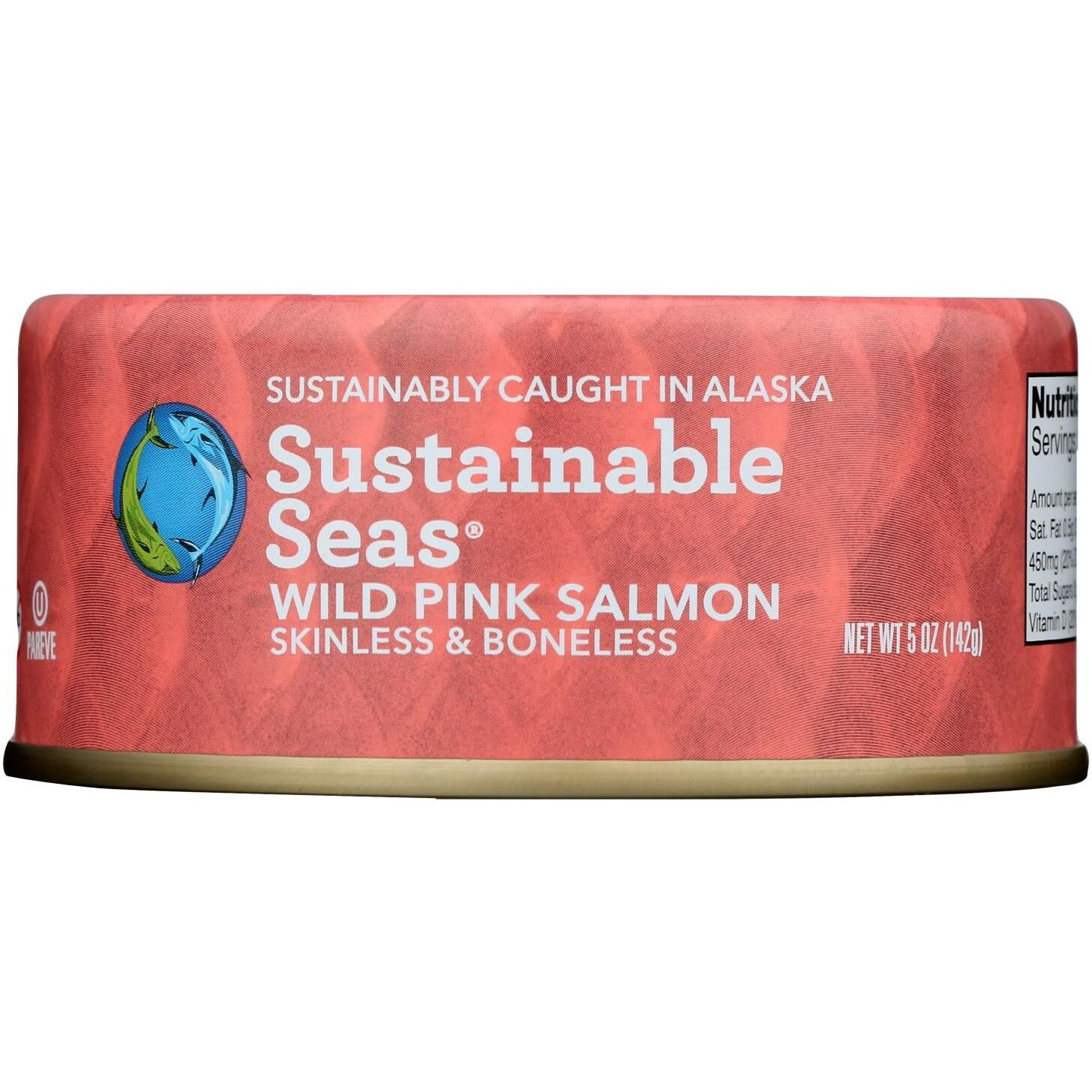 Sustainable Seas - Slmn Wild Pink Skn/bnlss - Case Of 12-5 Oz