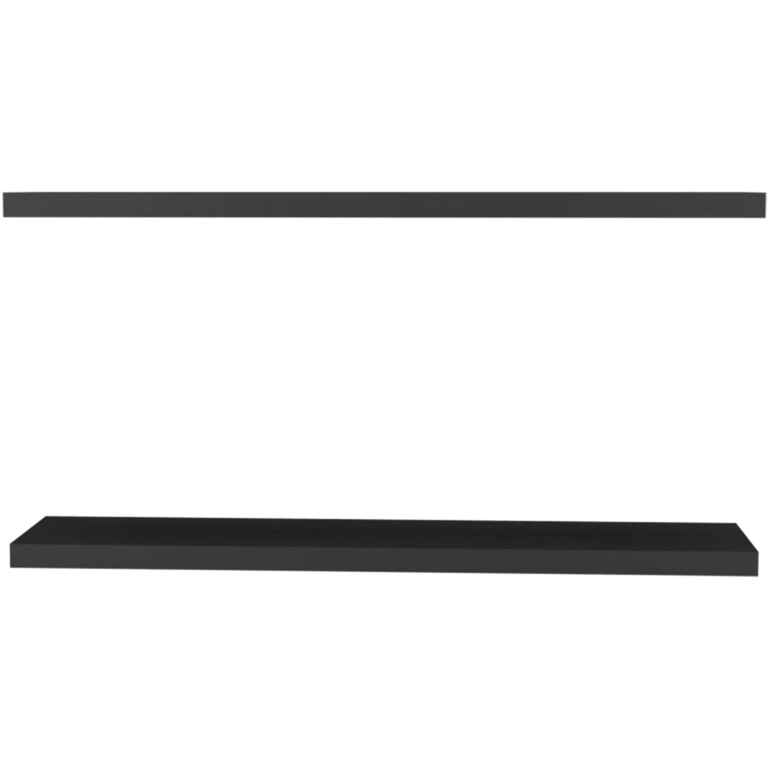 Black Floating Shelf