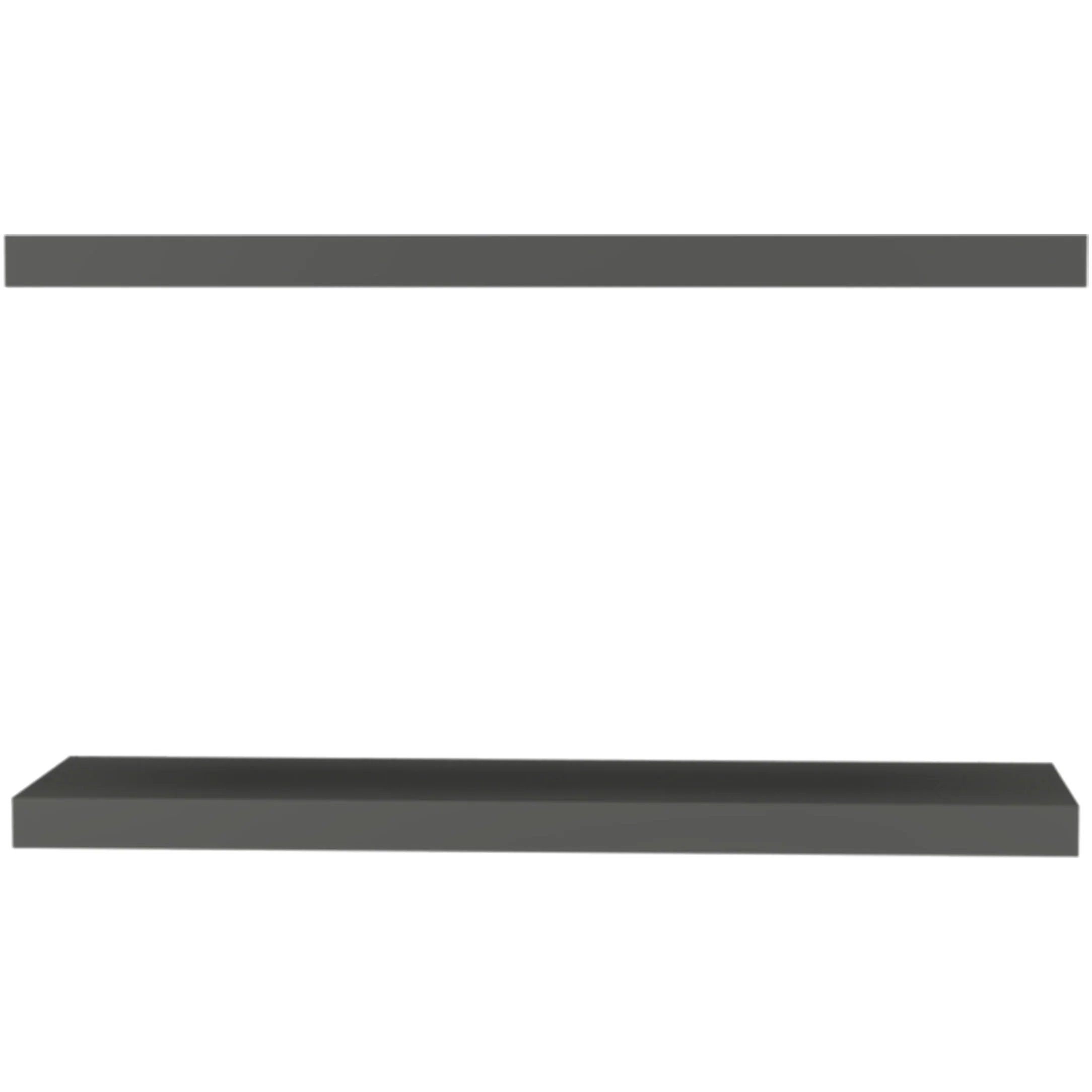 Matt Grey Floating Shelf