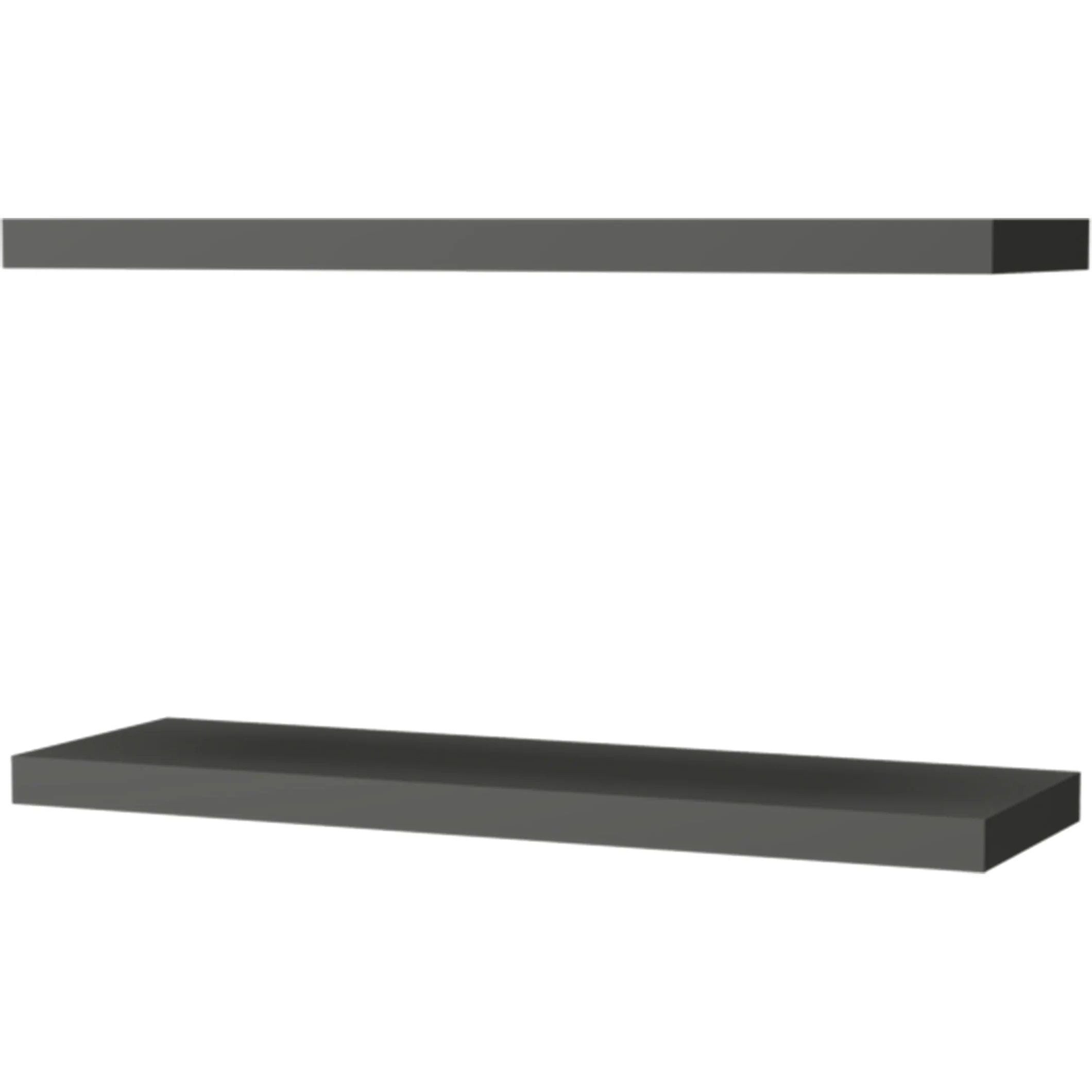 Matt Grey Floating Shelf