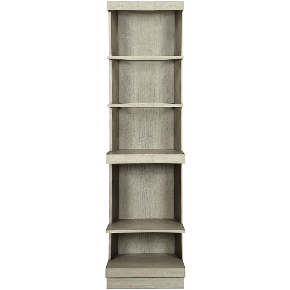 Bridgevine Home Celino Bookshelf Pier, Set of 2, No Assembly Required, Sandstone Finish