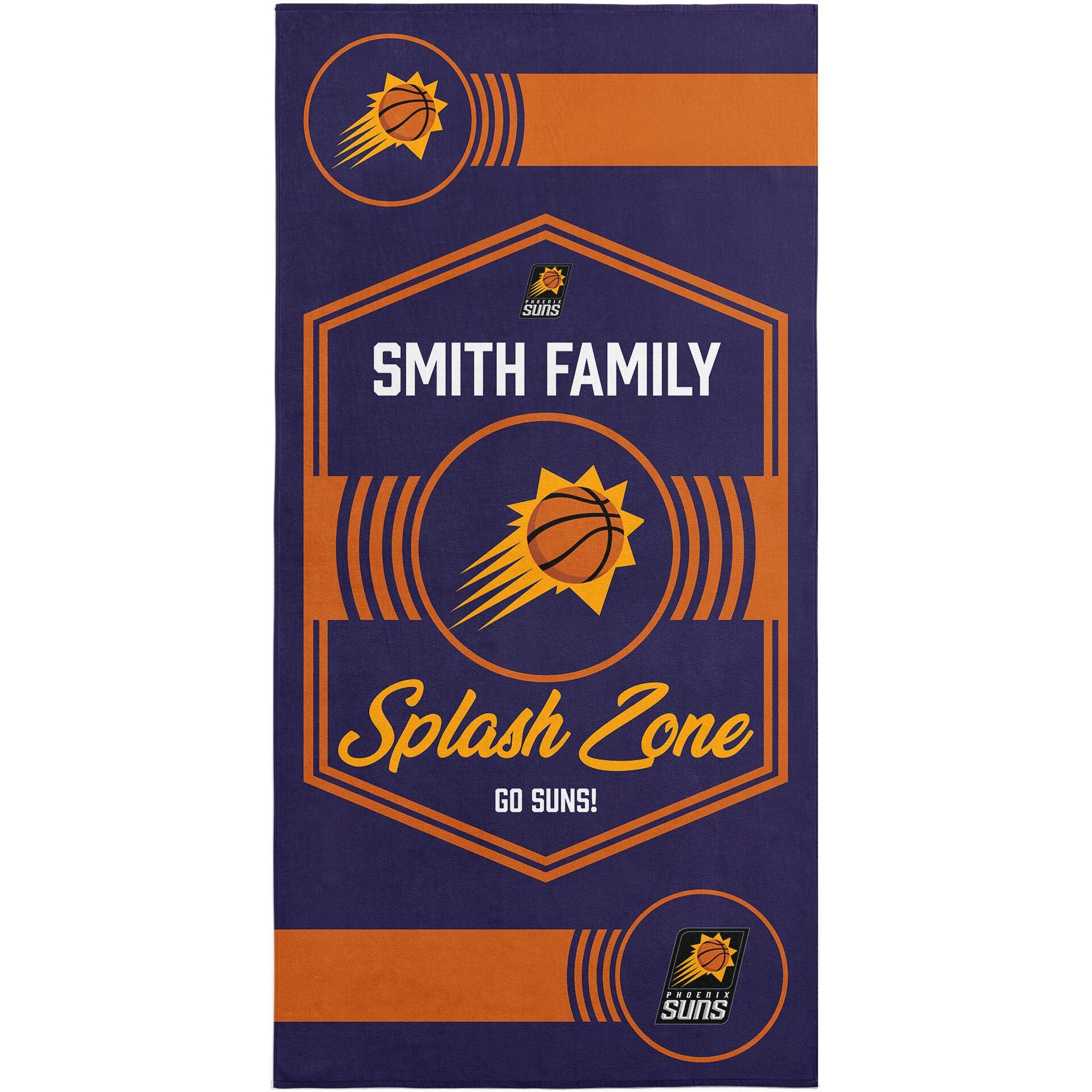 NBA Phoenix Suns Dominion Personalized Beach Towel 3060 Inches