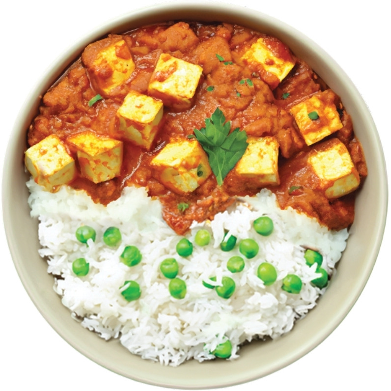 Just By Quicklly Paneer Tikka Masala With Pea Pilaf - 243 Gm (10 Oz)