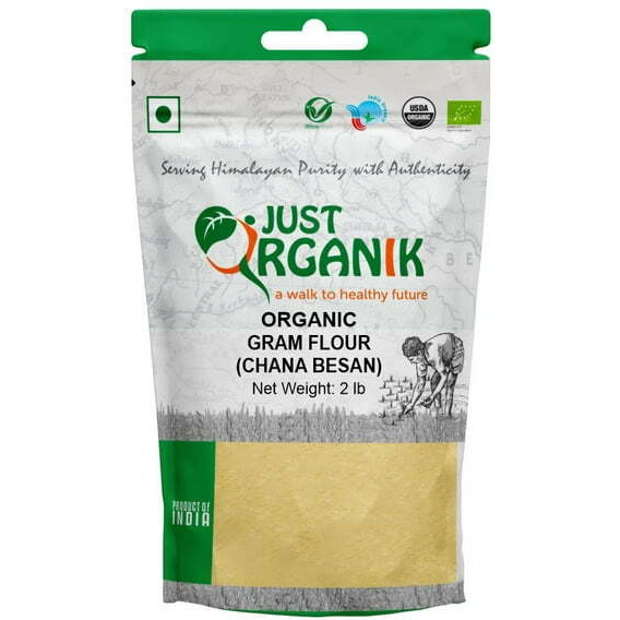 Organic Gram Flour (Chana Besan) - 2 Lb