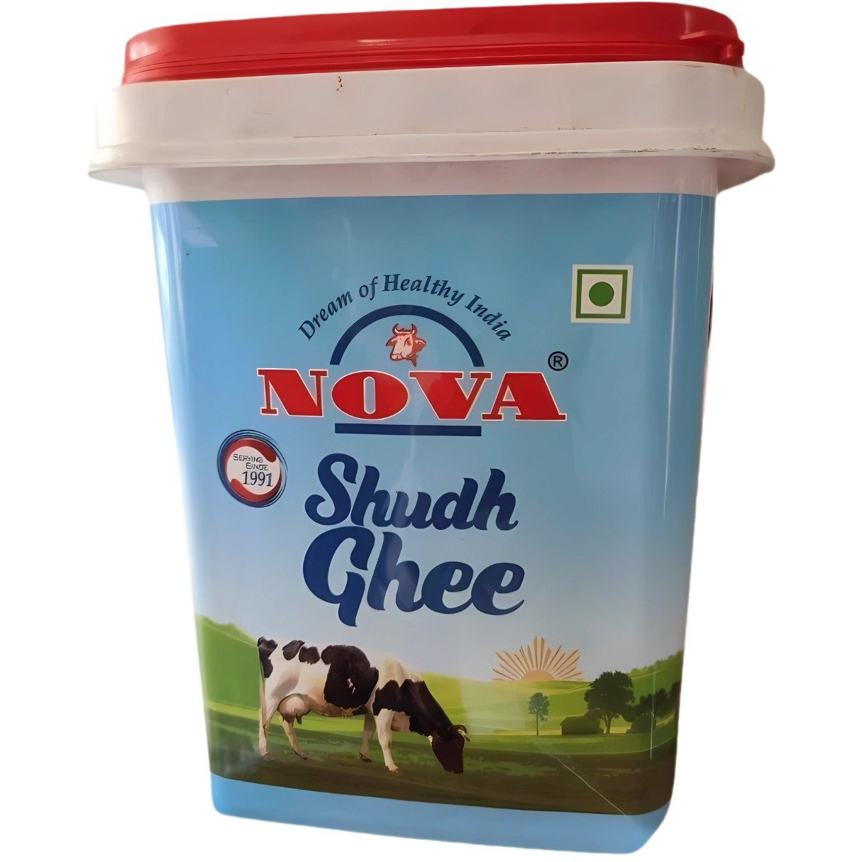 Nova Shudh Ghee Bukcet - 5 Kg