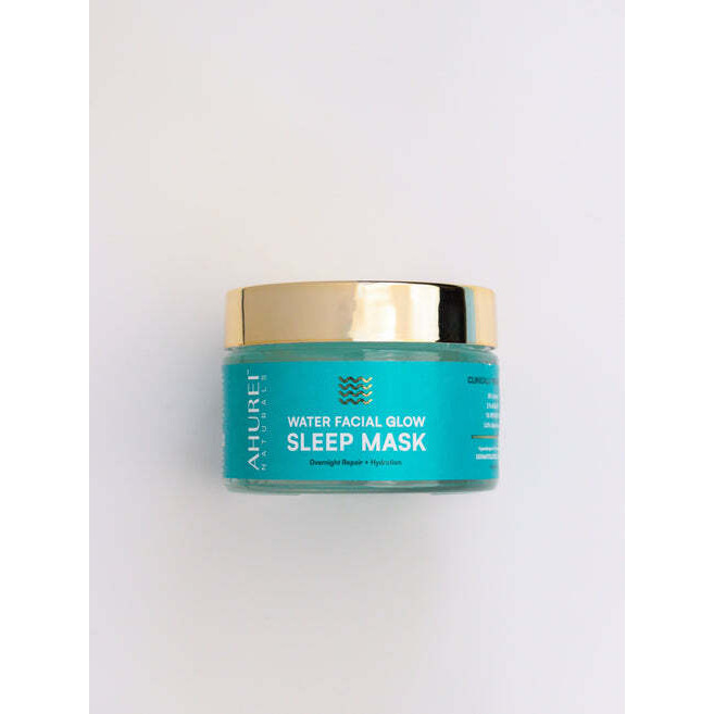 Ahurei Naturals Advanced Overnight Repair Water-facial Glow Sleep Mask - 50 Ml