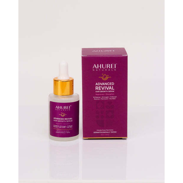 Ahurei Naturals Advanced Revival Hair Growth Serum - 30 Ml