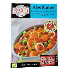 Swad Ready to Eat Aloo mutter - 9.9oz