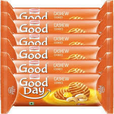 Britania Good day (Kaju) Biscuit 75gms x6