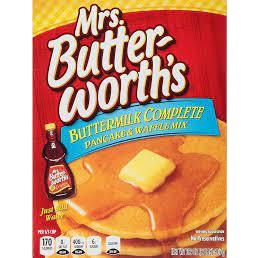 Mrs. Butterworth Complete Pancake Mix, Buttermilk, 32 oz, 3 Pack