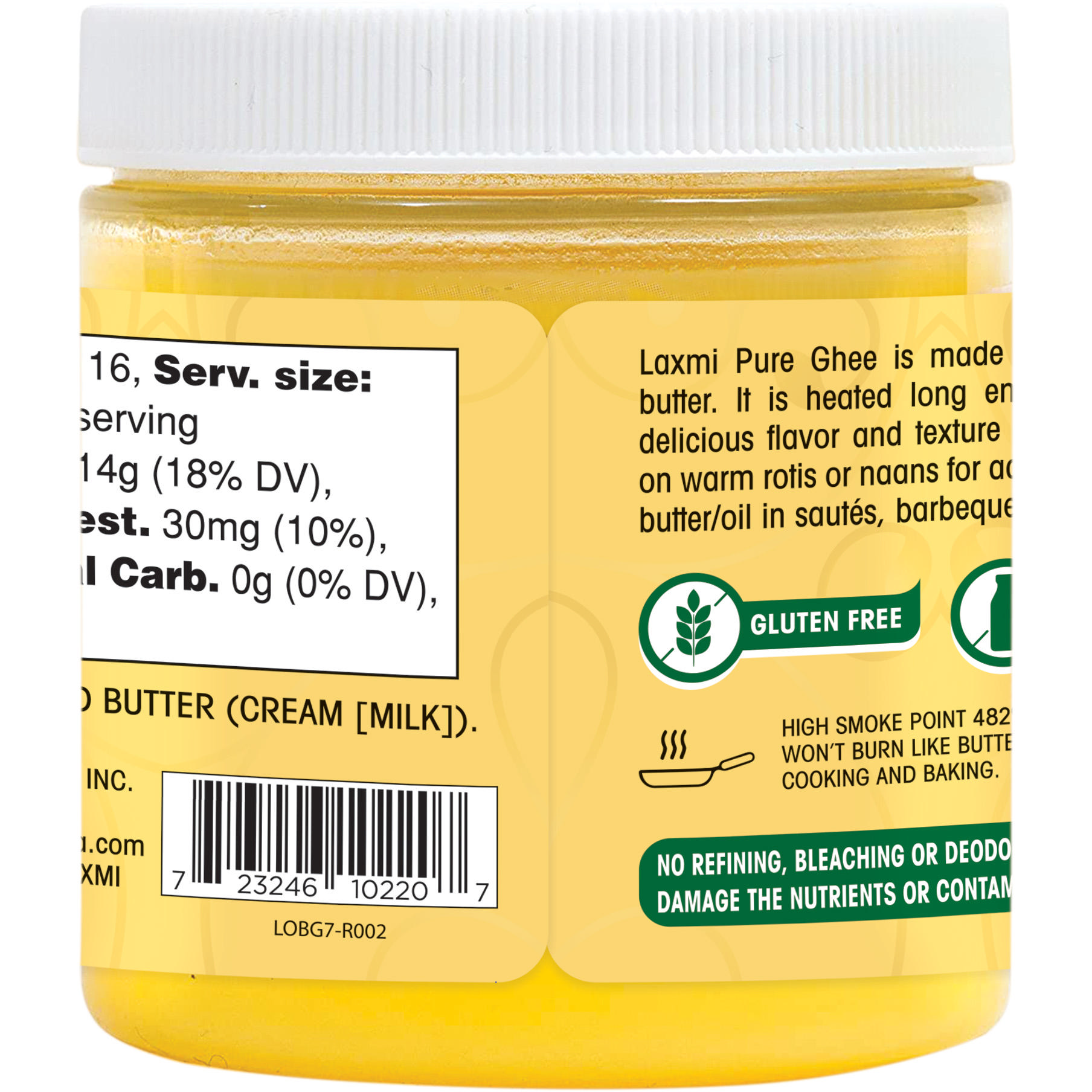 Laxmi Butter Ghee - 8 Fl Oz (237 Ml)