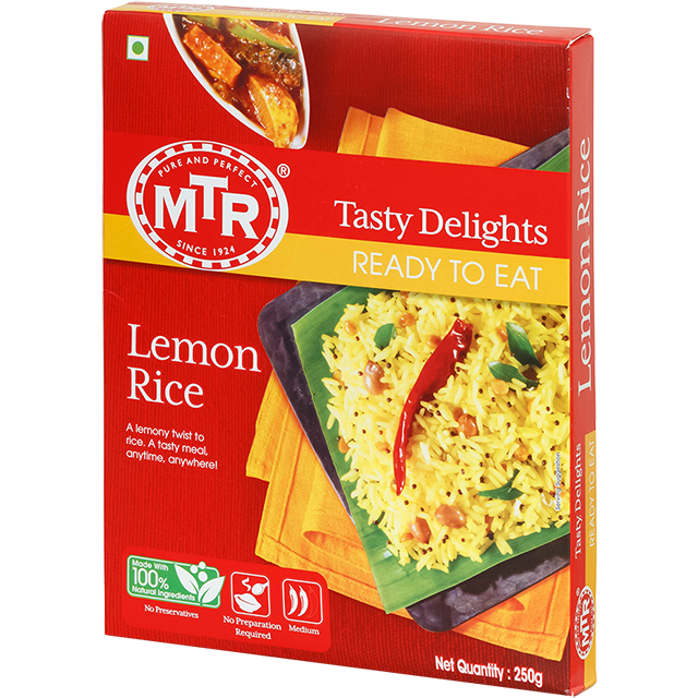Case of 20 - Mtr Lemon Rice - 250 Gm (8.8 Oz)
