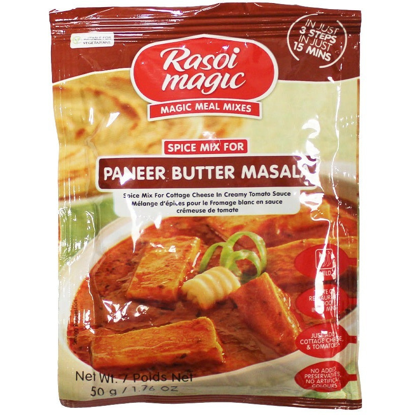 Case of 12 - Rasoi Magic Paneer Butter Masala - 50 Gm (1.76 Oz)