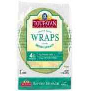 Toufayan Spinach Wraps - 285 Gm