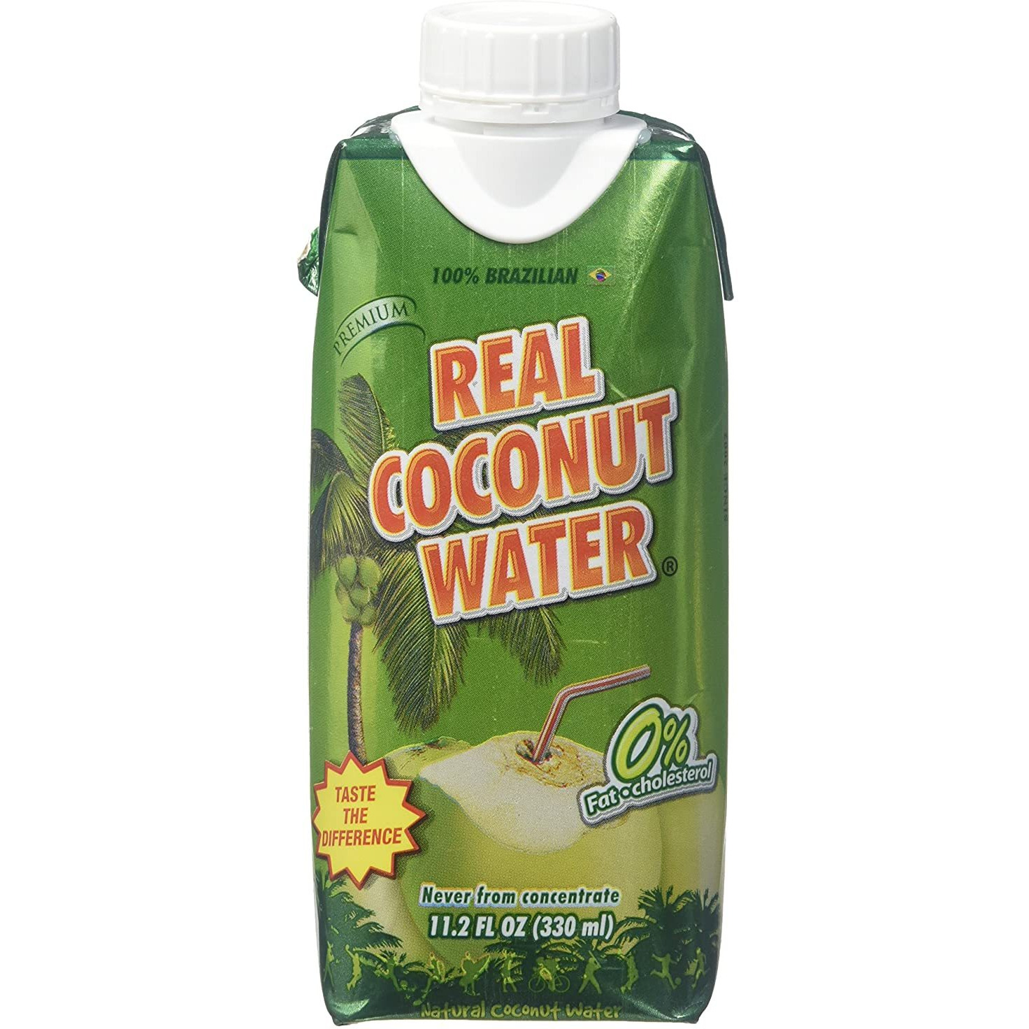Case of 12 - Real Coconut Water - 330 Ml (11.2 Fl Oz) [50% Off]