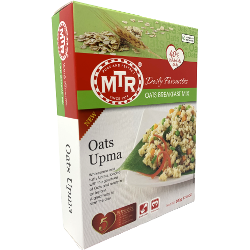 Case of 20 - Mtr Oats Upma Breakfast Mix - 500 Gm (1.1 Lb)